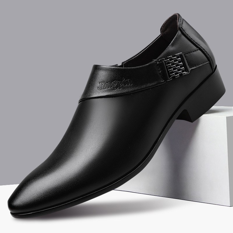 Men Shoes For Office Work - Erkekler İçin Oxford Deri Ayakkabılar Lüks