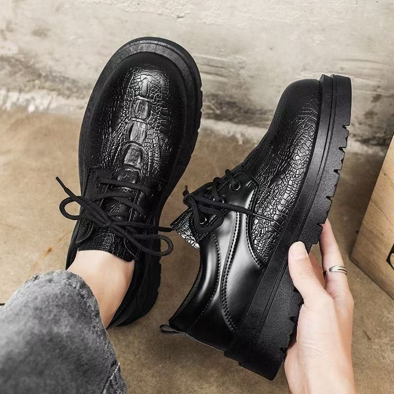 Loafer Slip On Men - Erkek İngiliz Tarzı Loaferlar Boy Uzatıcı