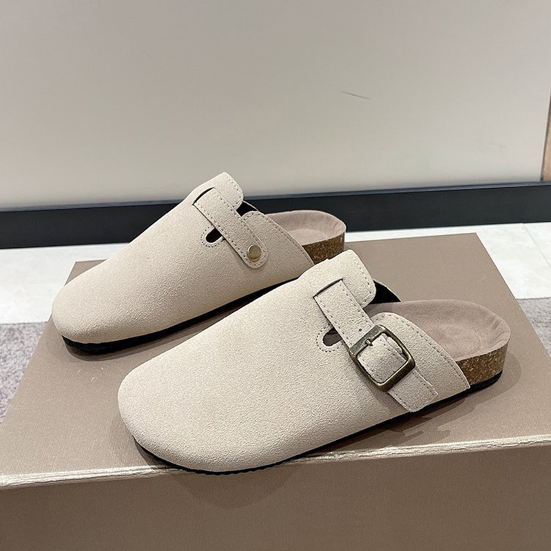 Men Shoes Classic - Klasik Plaj Ayakkabıları Erkek Süet Sandalet