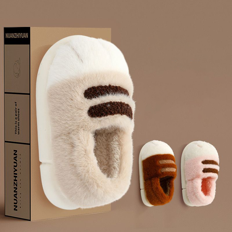 Loafer Slip On Men - Kawaii stereoskopik kedi ayak terlik unisex