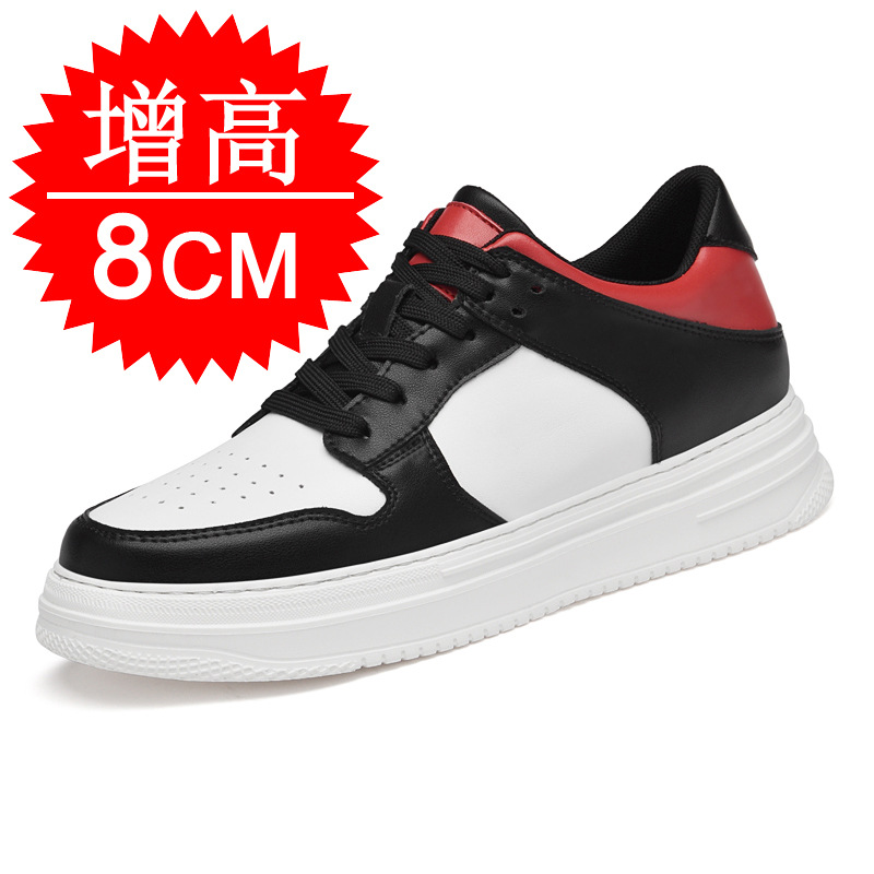 Men'S Shoes Dockers - Erkek Görünmez Yükseltici Ayakkabılar 8cm Nefes