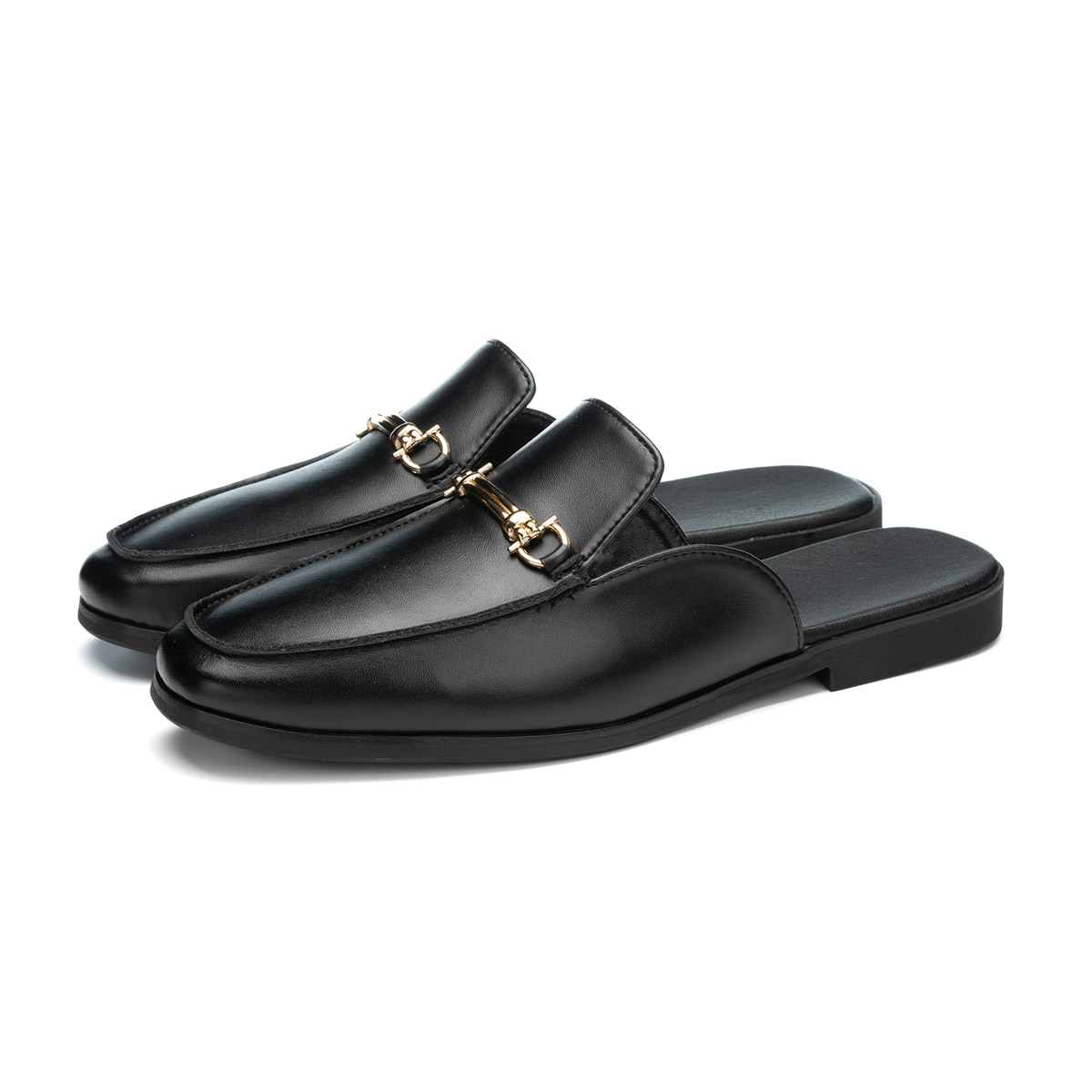 Men Shoes Classic - Moda erkek Slip-on yarım terlik yeni