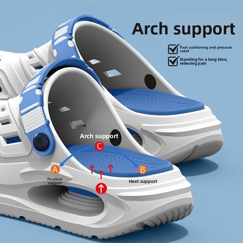 Men'S Shoes With Support - Kavis Destekli, Kaymaz, Yumuşak Tabanlı, Aşınmaya