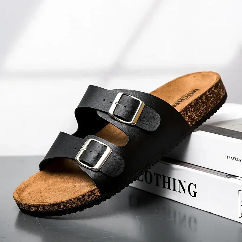 Men Shoes Classic - Moda klasik unisex terlik rahat yaz