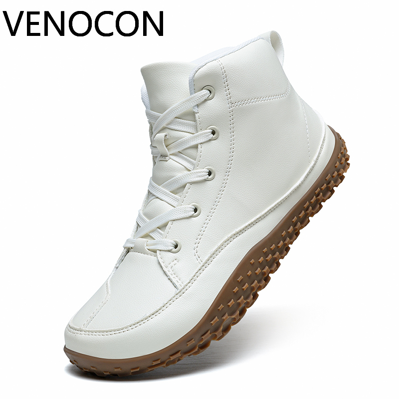 Men'S Shoes With Wide Toe Box - VENOCON Yalınayak Minimalist Erkek Şık Tarzı