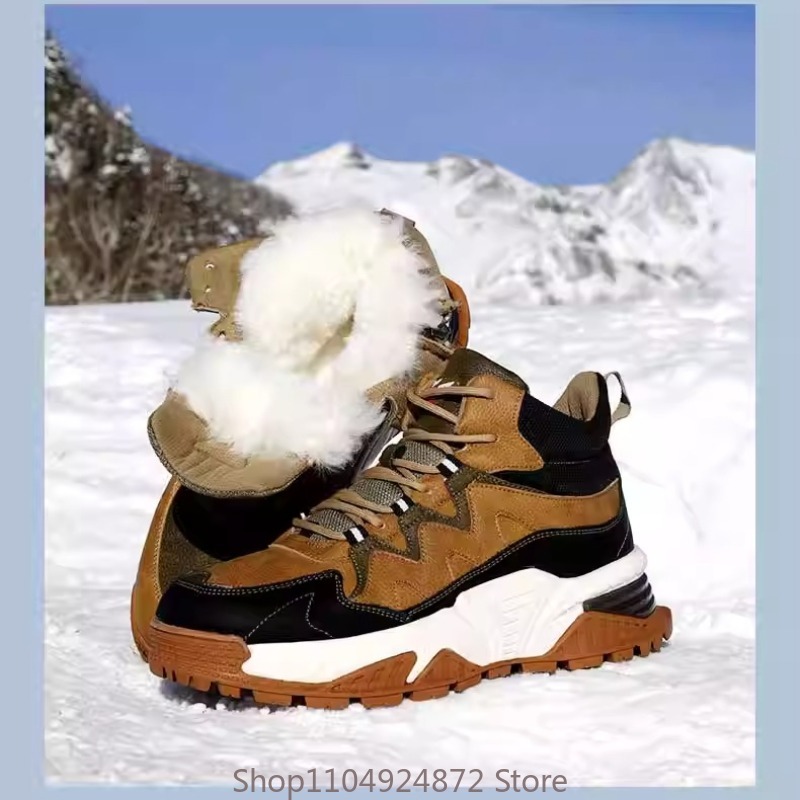 Kışlık Sıcak Yün Pamuklu Ayakk - Men'S Shoes With Support incelemesi ve fiyatı