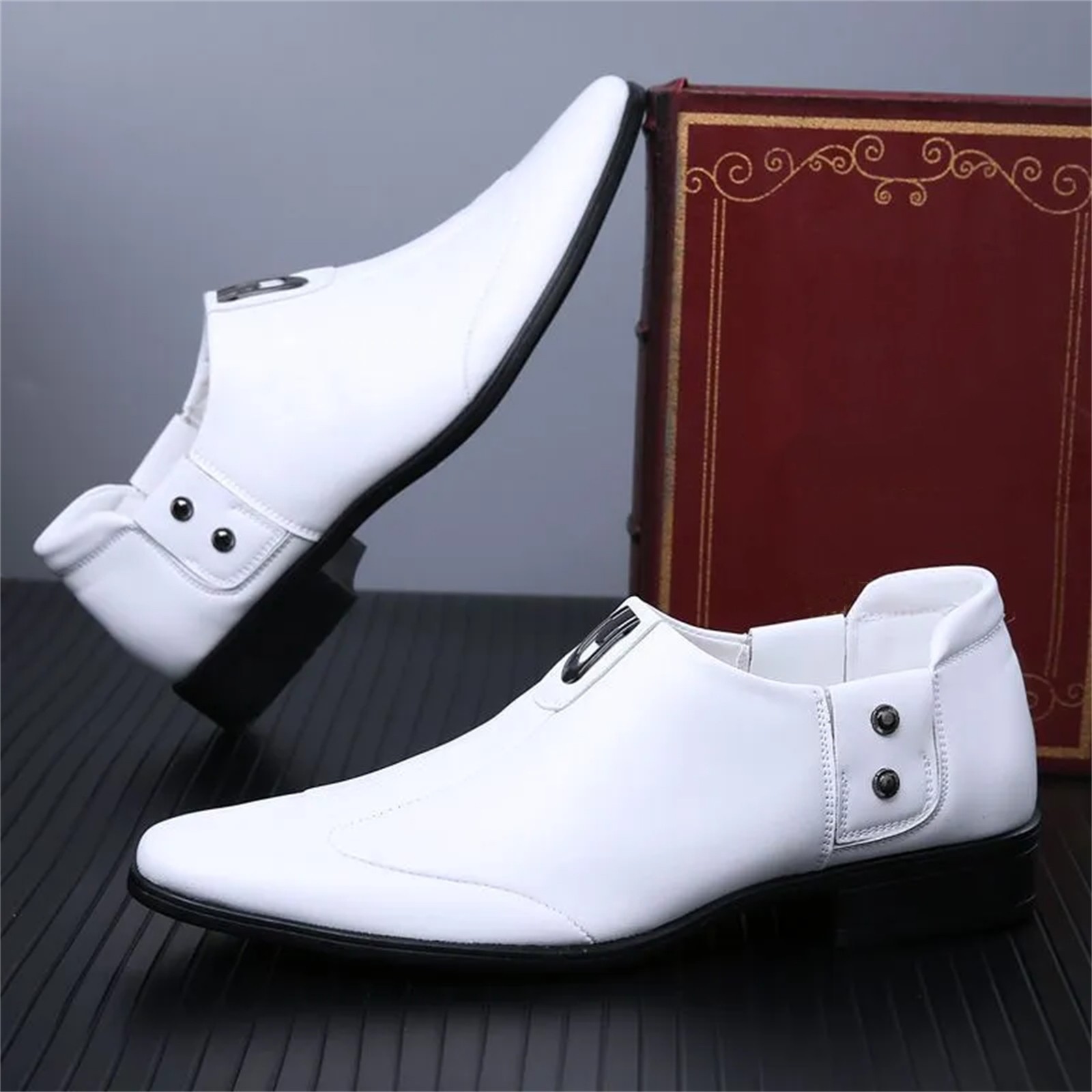 Beyaz Erkek Yumuşak Deri Günlü - Men Shoes For Office Work incelemesi ve fiyatı