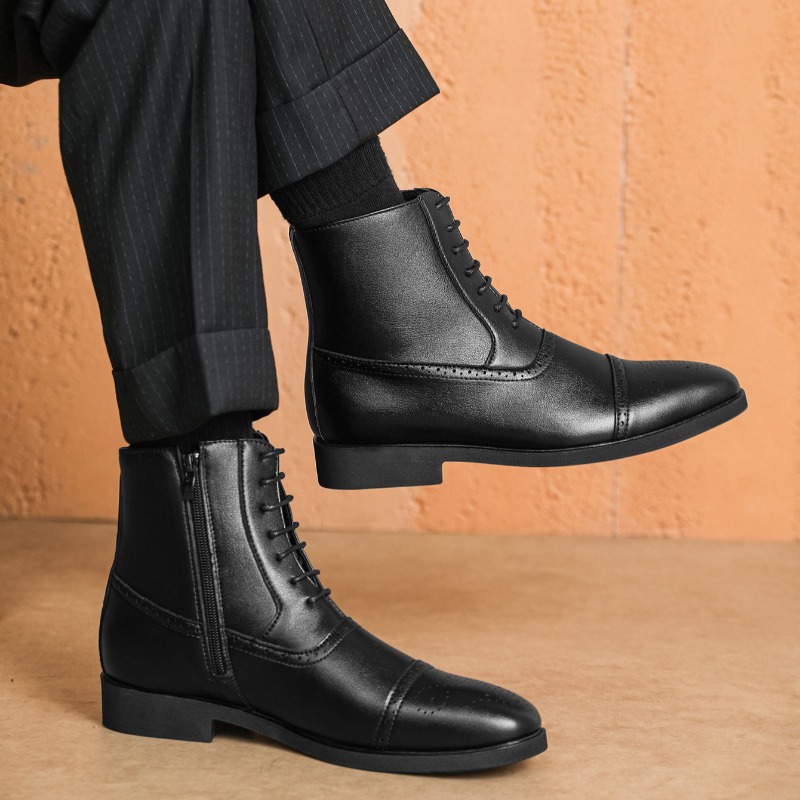 Lüks erkek botları yeni yüksek - Men Shoes Classic incelemesi ve fiyatı