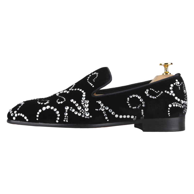 Piergitar siyah kadife ve dand - Men Shoes Red Bottom incelemesi ve fiyatı