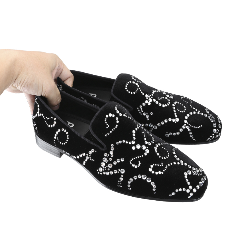 Piergitar siyah kadife ve dand - Men Shoes Red Bottom incelemesi ve fiyatı