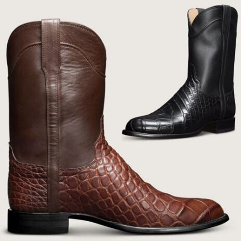 Erkek Klasik Desenli Bilek Bot - Men Shoes Classic incelemesi ve fiyatı