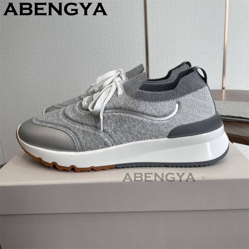 Erkekler yeni çok renkli örme  - Loafer Slip On Men incelemesi ve fiyatı